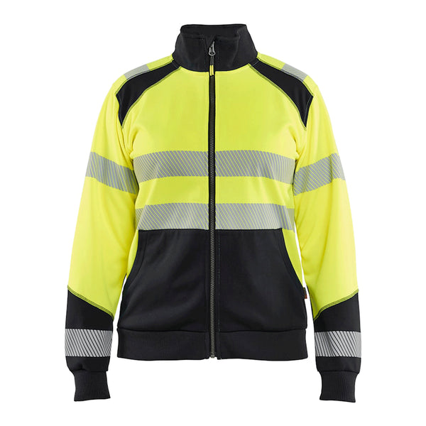 Blaklader 3508 Women's Hi-Vis Full Zip Sweatshirt