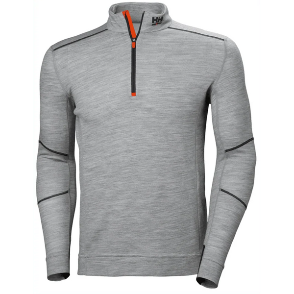 Helly Hansen 75107 Lifa Base Layer Merino Half Zip