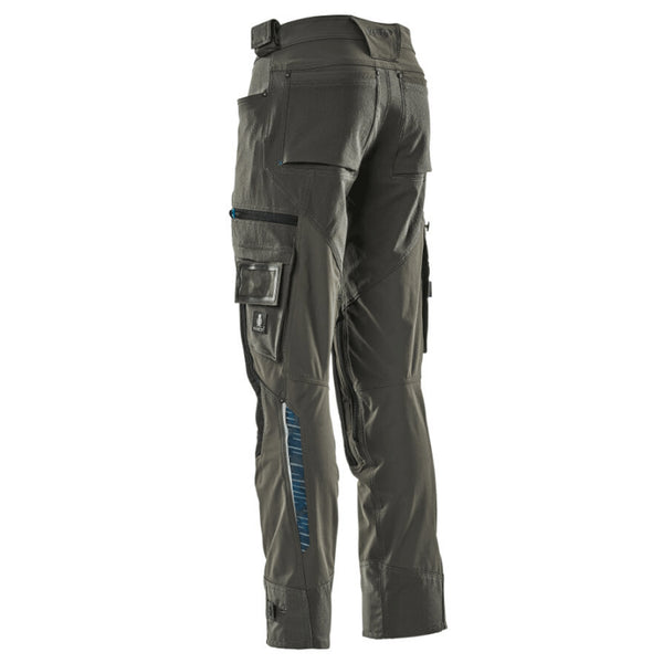 Mascot Advanced 17079 Water-Repellent Stretch Kneepad Work Trouser Grey