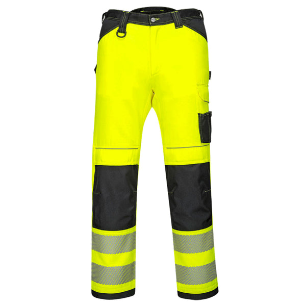 Portwest PW340 PW3 Hi-Vis Kneepad Work Trousers