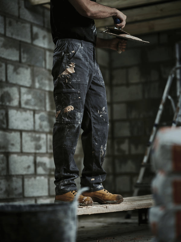 Regatta TRJ330 Water-Repellent Multi-Pocket Action Trousers Navy Blue