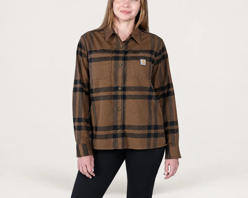Carhartt 105989 Women's Stretch Flannel Work Shirt