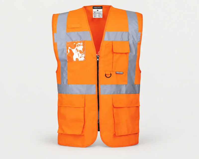 Portwest S476 Berlin Hi-Vis Executive Vest