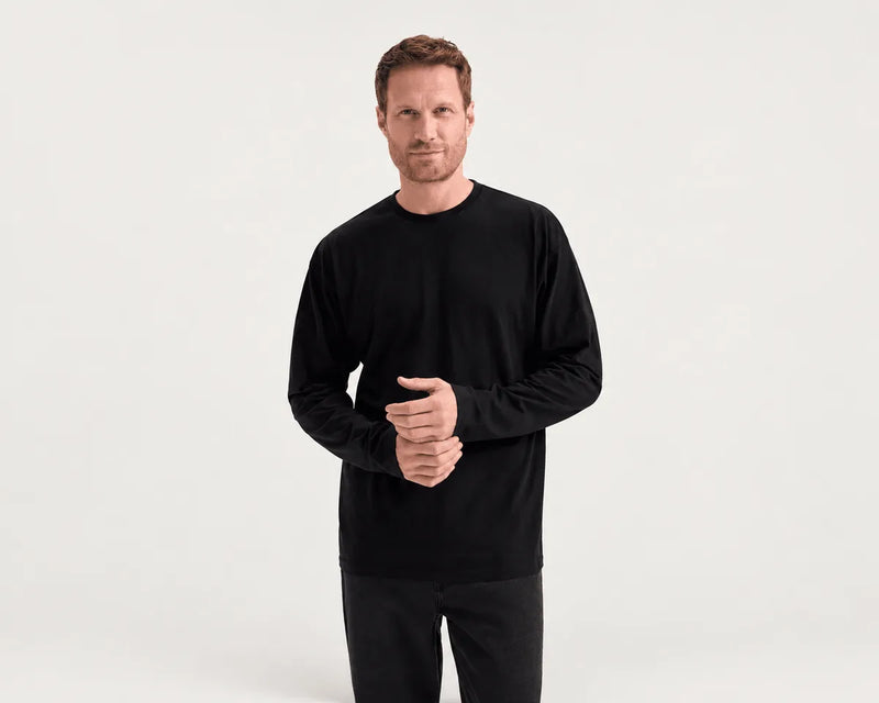 Uneek UC314 Long-Sleeve Cotton Work T-Shirt