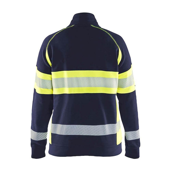 Blaklader 3505 Women's Hi-Vis Full Zip Sweatshirt