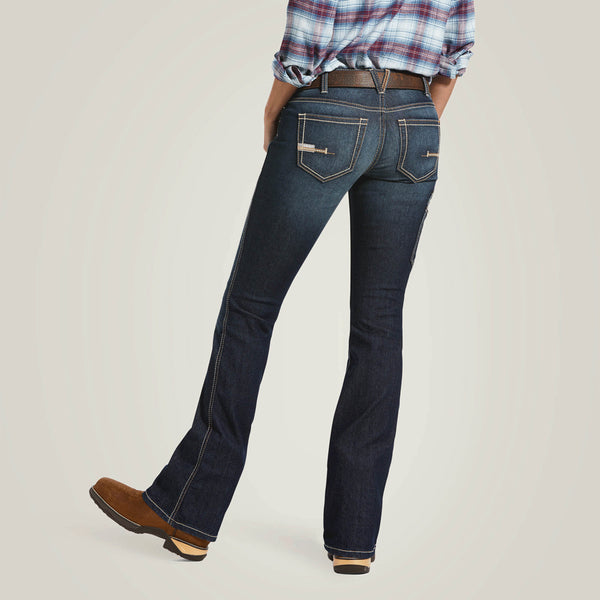Ariat P21908 Women's Rebar DuraStretch Riveter Boot Cut Jean
