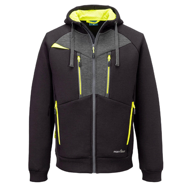 Portwest DX472 DX4 Moisture Wicking Full Zip Work Hoodie