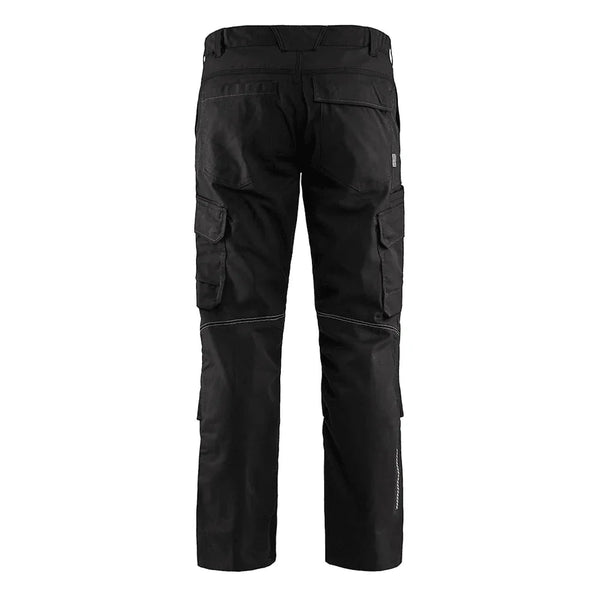 Blaklader 1448 Industry Stretch Kneepad Trousers Black