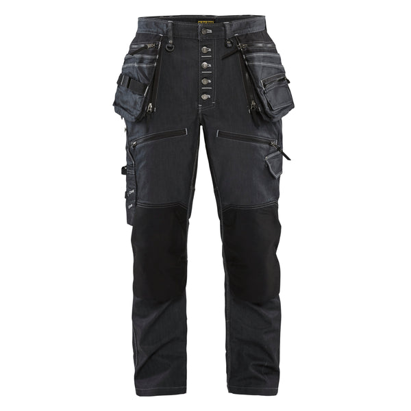 Blaklader 1999 X1900 Denim Holster Work Trousers
