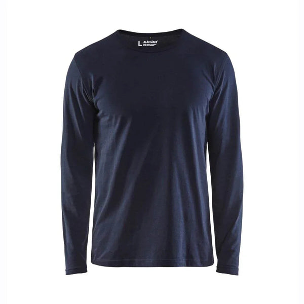 Blaklader 3500 Long-Sleeve Cotton T-Shirt