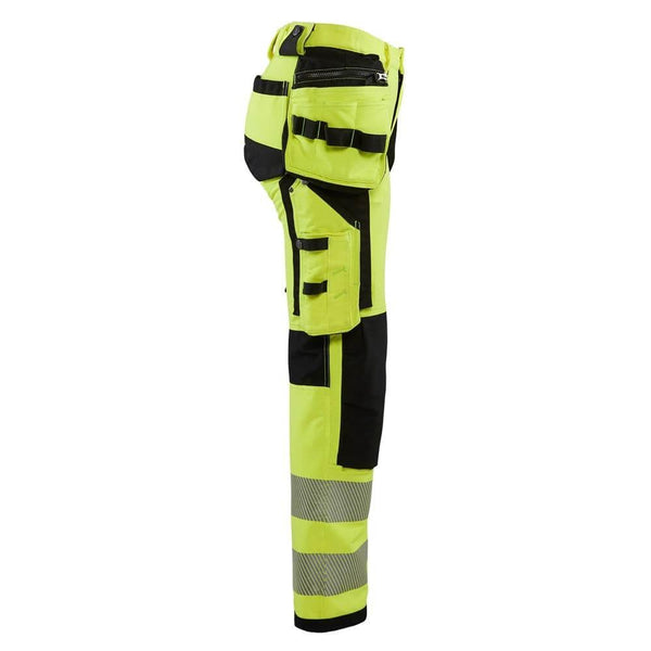 Blaklader 7197 Women's Hi-Vis 4-Way Stretch Holster Pocket Work Trouser