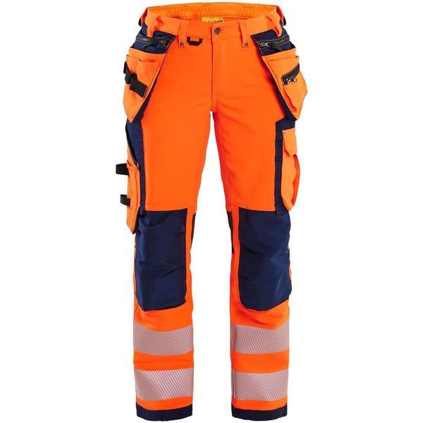Blaklader 7197 Women's Hi-Vis 4-Way Stretch Holster Pocket Work Trouser