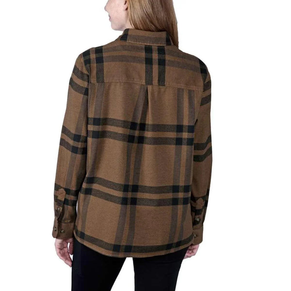 Carhartt 105989 Women's Stretch Flannel Work Shirt