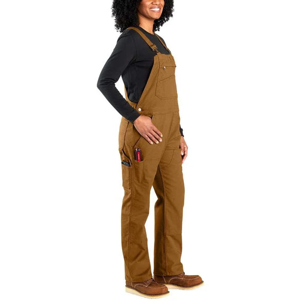 Carhartt 106001 Women's Stretch Canvas Bib Overalls