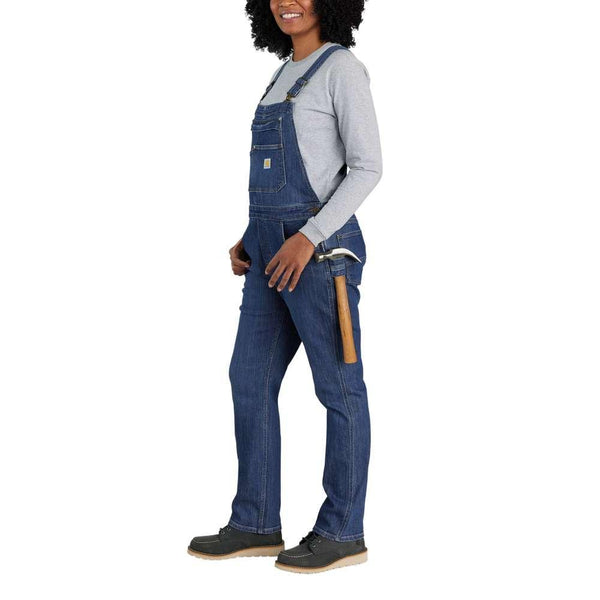 Carhartt 106002 Women's Stretch Denim Bib Overalls