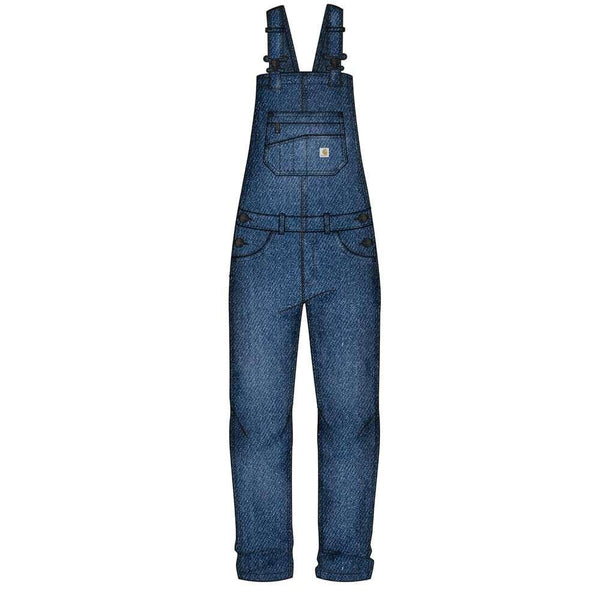 Carhartt 106002 Women's Stretch Denim Bib Overalls