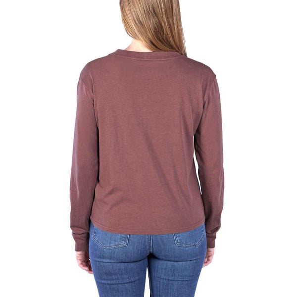 Carhartt 106121 Women's Long-Sleeve Pocket T-Shirt