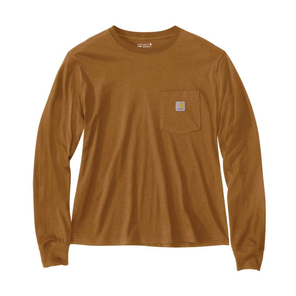 Carhartt 106121 Women's Long-Sleeve Pocket T-Shirt
