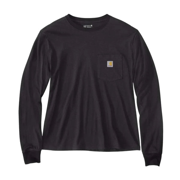 Carhartt 106121 Women's Long-Sleeve Pocket T-Shirt