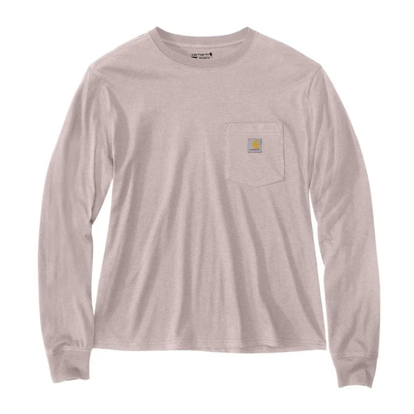 Carhartt 106121 Women's Long-Sleeve Pocket T-Shirt