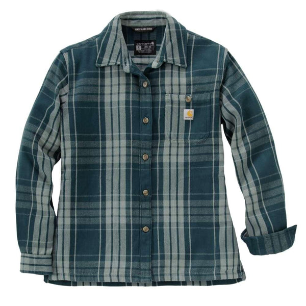 Carhartt 107136 Women's Twill Plaid Work Shirt