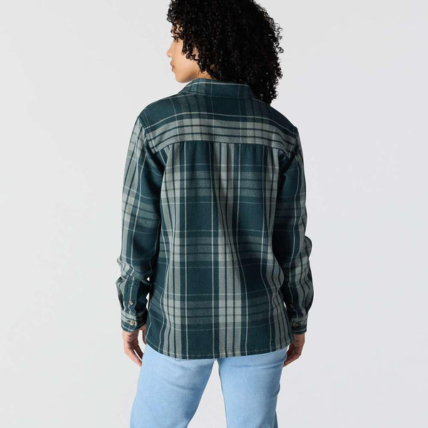 Carhartt 107136 Women's Twill Plaid Work Shirt