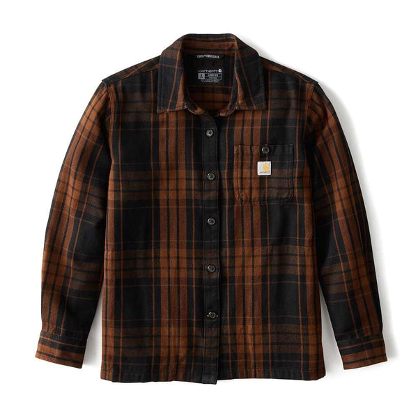 Carhartt 107136 Women's Twill Plaid Work Shirt