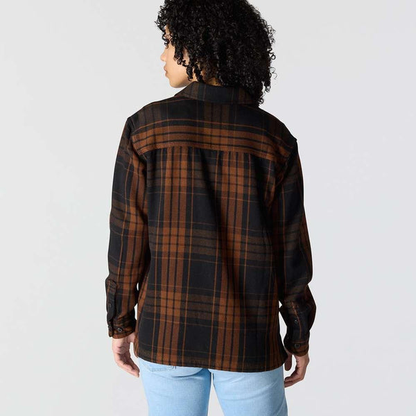 Carhartt 107136 Women's Twill Plaid Work Shirt