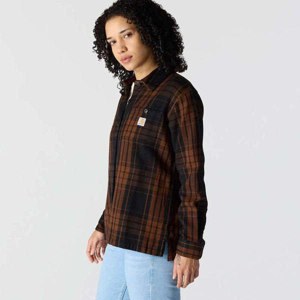 Carhartt 107136 Women's Twill Plaid Work Shirt