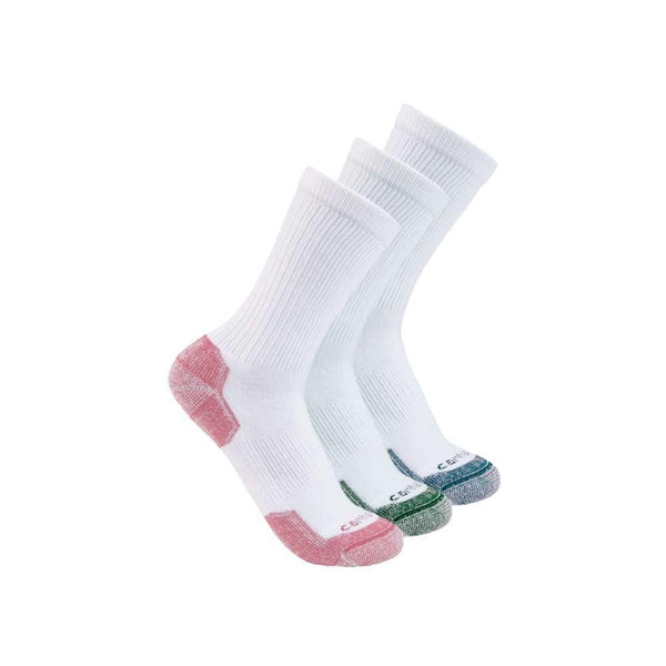 Carhartt SC2823 Women's Crew Socks — 3 Pack