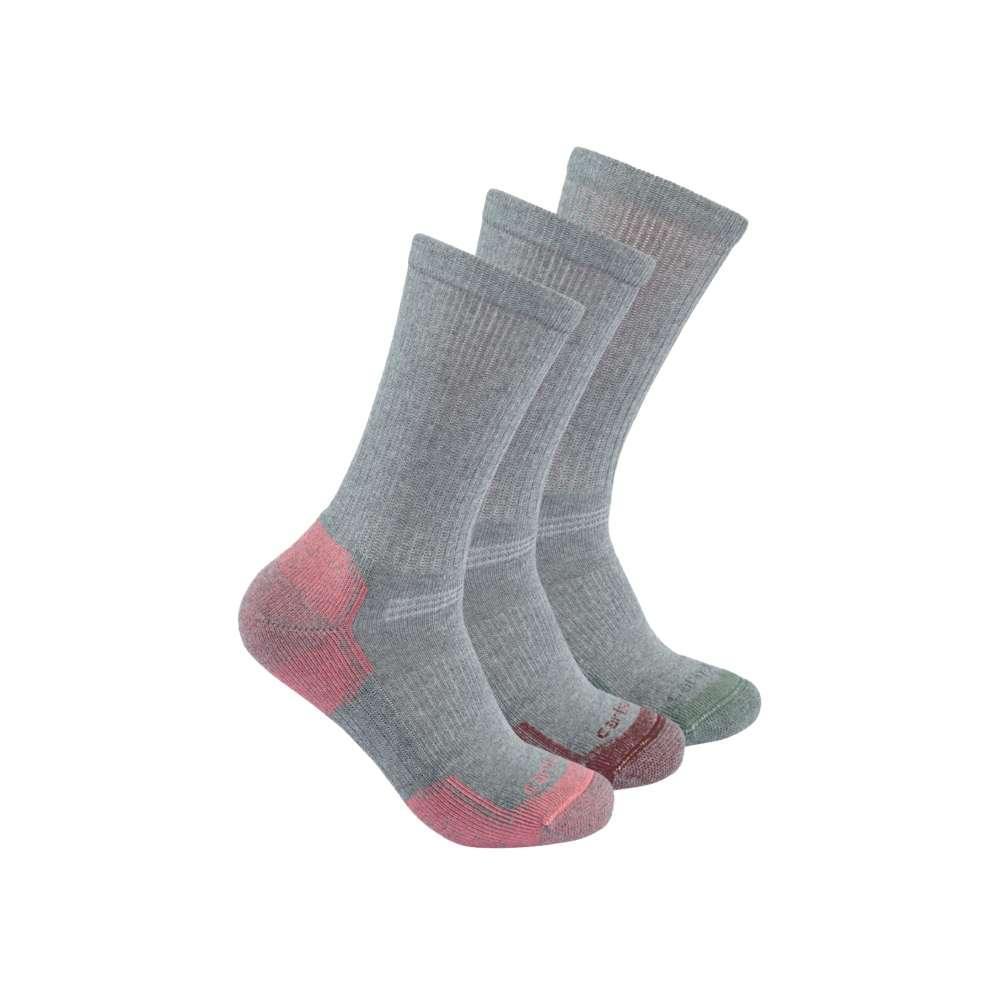 Carhartt SC2823 Women's Crew Socks — 3 Pack
