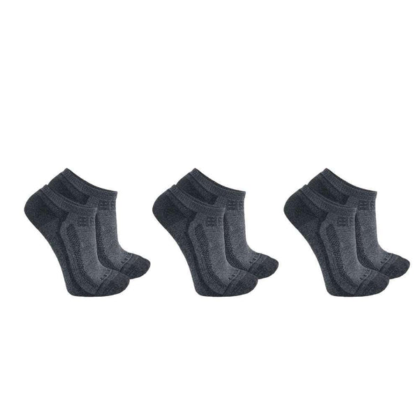 Carhartt SL3283M FORCE Midweight Low Cut Sock 3 Pack