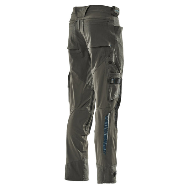 Mascot Advanced 17079 Water-Repellent Stretch Kneepad Work Trouser Grey