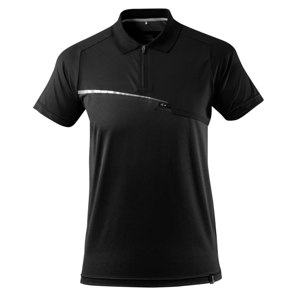 Mascot Advanced 17283 Moisture Wicking 1/4 Zip Polo T-Shirt