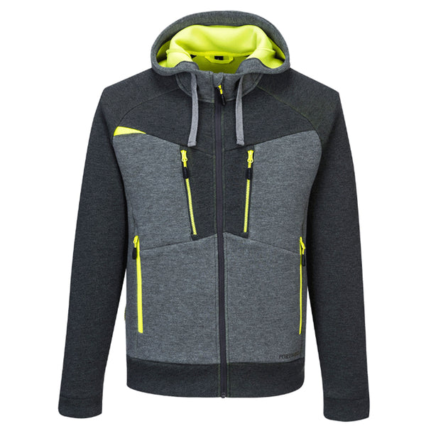 Portwest DX472 DX4 Moisture Wicking Full Zip Work Hoodie