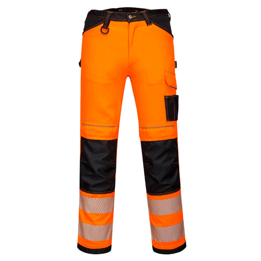 Portwest PW340 PW3 Hi-Vis Kneepad Work Trousers