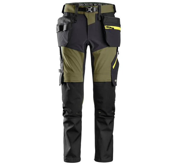 Snickers 6940 FlexiWork, Stretch Work Knee Pad Holster Pocket Trousers