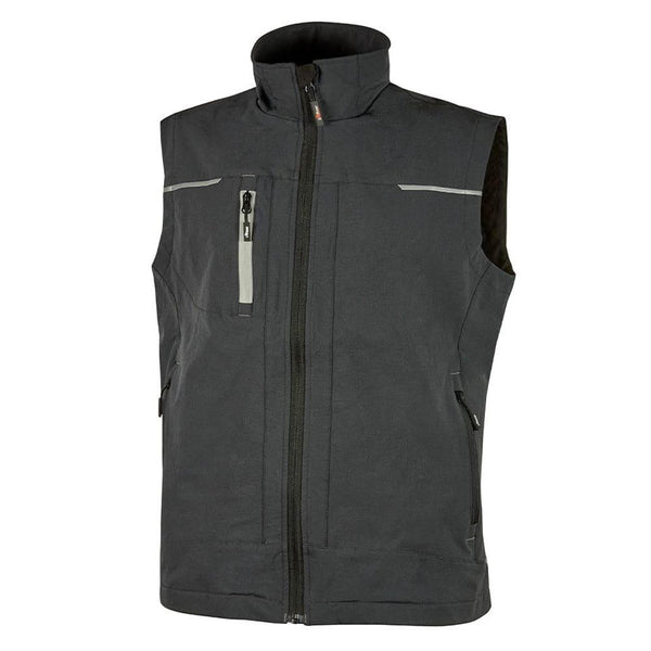 U-Power Saturn 4 Way Stretch Work Gilet Bodywarmer Water Repellent
