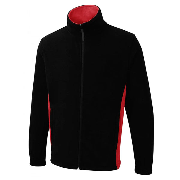 Uneek UC617 Two-Tone Full-Zip Work Fleece
