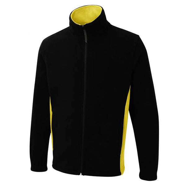 Uneek UC617 Two-Tone Full-Zip Work Fleece